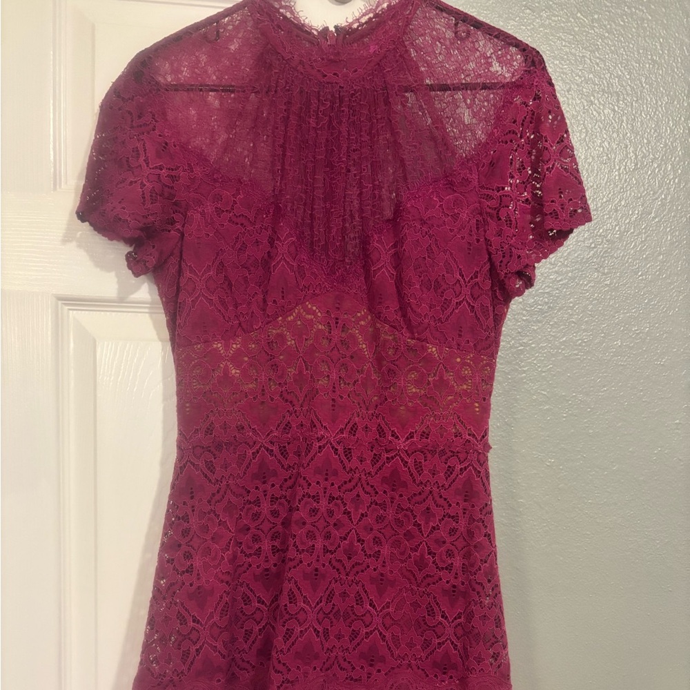 Jonathan Simkhai Flutter Sleeve Mini Dress